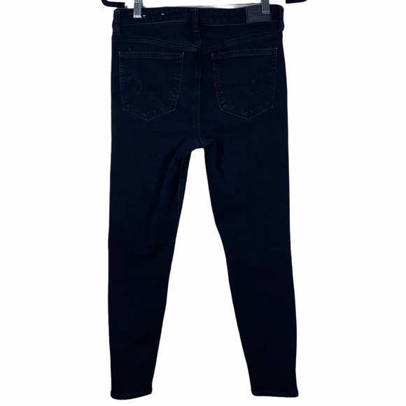 American eagle Black skinny jeans sz 6 short - Picture 8 of 10